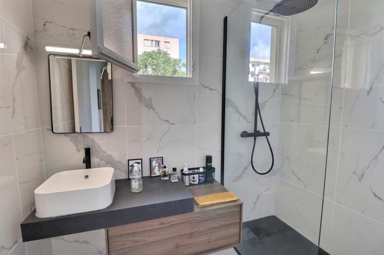 Charmant T2 Avec Balcon - Parking, Ac, Wifi Ajaccio  Ngoại thất bức ảnh